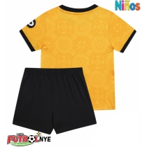 Camiseta Wolves Primera Equipación para niños 2025-26 manga corta (+ pantalones cortos)